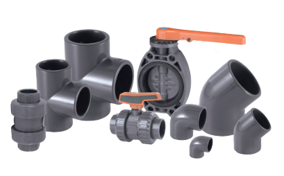 PVC Pressure Fittings for Liquid Handling
